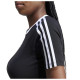Adidas Γυναικεία κοντομάνικη μπλούζα 3-Stripes Baby Tee